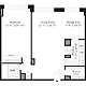 1 Bedroom E Floorplan Image