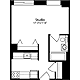 Plan G, floors 3-15 Floorplan Image