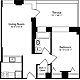 Plan M, floor 11 Floorplan Image
