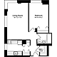 Plan P, floor 14 Floorplan Image