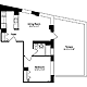Plan T, floor 11 Floorplan Image