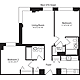 Plan S, floor 12 Floorplan Image