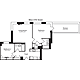 Plan S, floor 14 Floorplan Image