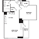 One Bedroom 10E Floorplan Image