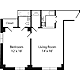 Plan F- 11th Floor Floorplan Image
