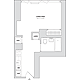 Studio L Floorplan Image