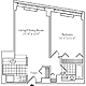 Residence 06, floors 3-8 Floorplan Image