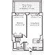 Residence 05 Floors 16-20 Floorplan Image