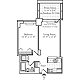 Residence 06 Floors 16-20 Floorplan Image