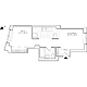 Residence 01, floors 3-8 Floorplan Image