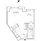 Residence 07, floors 3-8 Floorplan Image