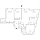 Residence A, floors 19-20 Floorplan Image