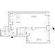 Residence A, floors 4-17 Floorplan Image