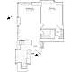 Residence C, floors 22-33 Floorplan Image