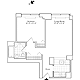 Residence D, floor 18 Floorplan Image