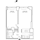 Residence E, floors 18-20 Floorplan Image