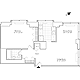Residence E, floor 22-33 Floorplan Image