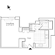 Residence F, floors3-17 Floorplan Image