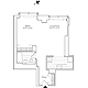 Residence J, floors 18-20 Floorplan Image