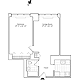 Residence L, floors 3-17 Floorplan Image