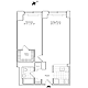 Residence M, floors 5-17 Floorplan Image