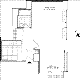 Residence T, floors 3-17 Floorplan Image