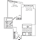 Residence 13, floors 3-6 Floorplan Image