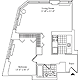 Residence B, floor 20 Floorplan Image