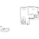 Residence C, floor 18 Floorplan Image