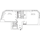 Residence D, floors 8-17 Floorplan Image
