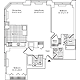 Residence E, floors 22-36 Floorplan Image