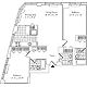 Residence G floor 19, Residence H floor 20 Floorplan Image
