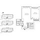 Residence I, floors 18-19 - Residence K, floor 20 Floorplan Image