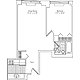 Residence V, floors 4-17 Floorplan Image
