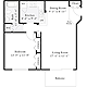 1 Bedroom B Floorplan Image