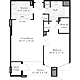 1 Bedroom M Floorplan Image