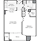 1 Bedroom I Floorplan Image