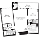 1 Bedroom J Floorplan Image