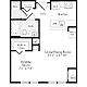 Studio D Floorplan Image
