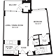 1 Bedroom C Floorplan Image