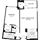 1 Bedroom D Floorplan Image