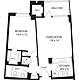 1 Bedroom G Floorplan Image