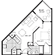 1BY Floorplan Image