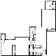 One Bedroom with Den Floorplan Image
