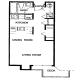 Studio Floorplan Image