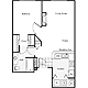 1 Bedroom E Floorplan Image