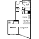 Studio G Floorplan Image