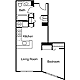 Studio D Floorplan Image