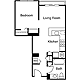Studio E Floorplan Image