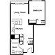 Studio F Floorplan Image